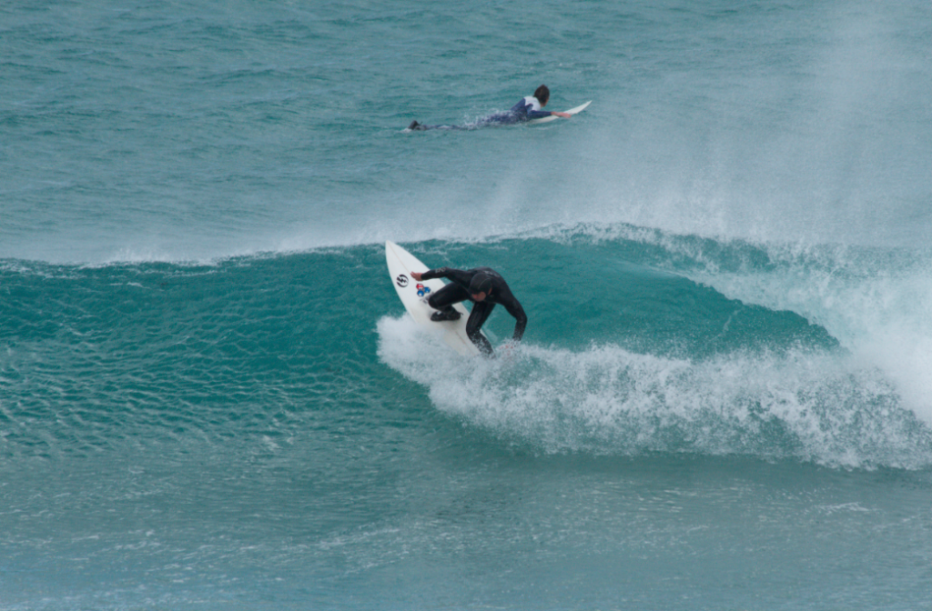 Dani Mendez going to the lip . Photo: stefanie ledermann