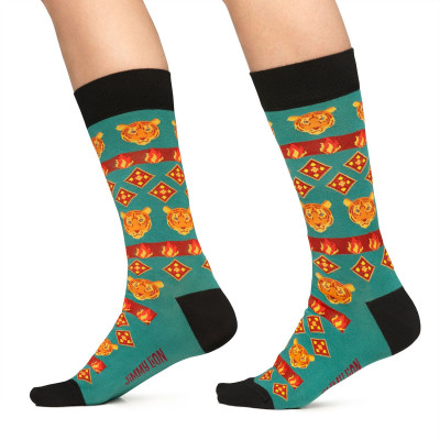 Calcetines Jimmy Lion Flaming Tiger Unisex 
