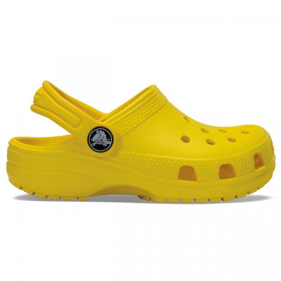 Crocs Classic Clog K Lemon Para Niños 