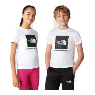 Camiseta The North Face Box Para Niños 