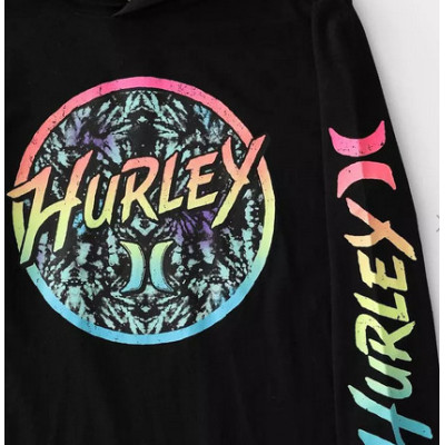 Camiseta Hurley Para Niño En Color Negro