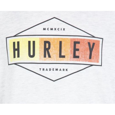 Camiseta Manga Larga Hurley Graphic Para Niños