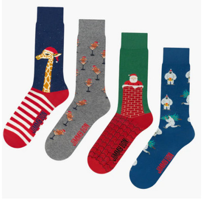 Calcetines Jimmy Lion Santa Is Coming Pack Unisex