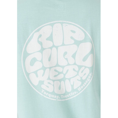 Camiseta Rip Curl Wettie Icon Relaxed Para Mujer 