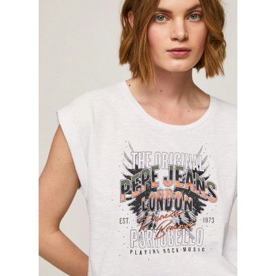 Camiseta Pepe Jeans Orlene Para Mujer 