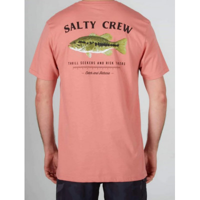 Camiseta Salty Crew Bigmouth Para Hombre 