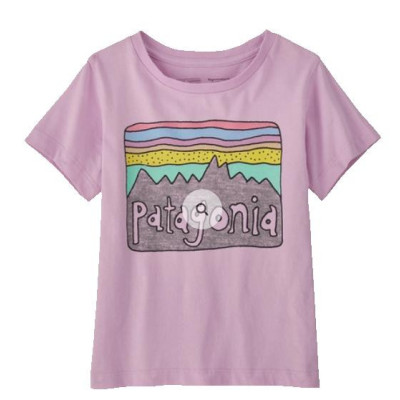 Camiseta Patagonia Fitz Roy Skies Para Niños 