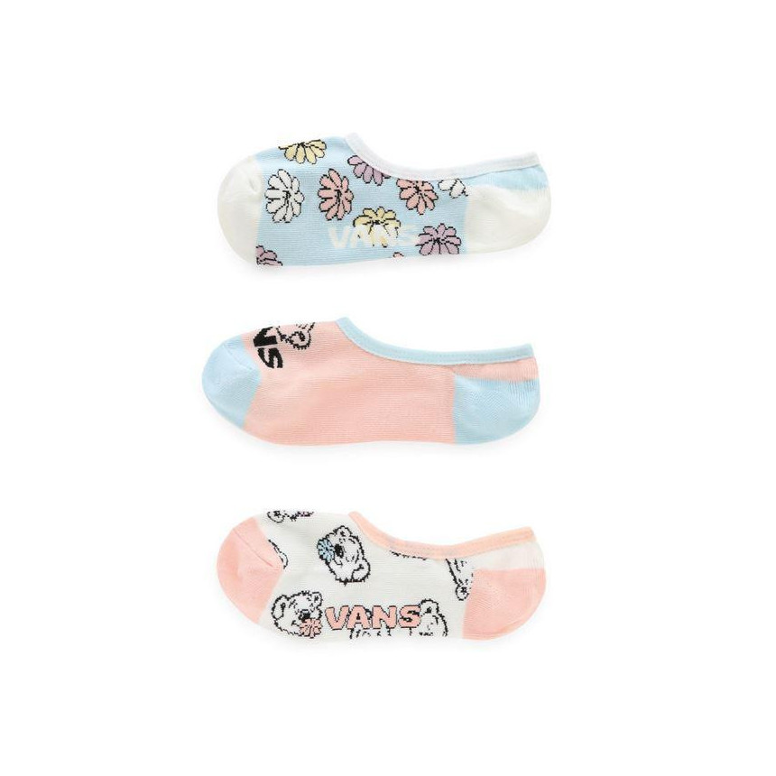 Calcetines Invisibles Vans Bear Friends 3 Pack 