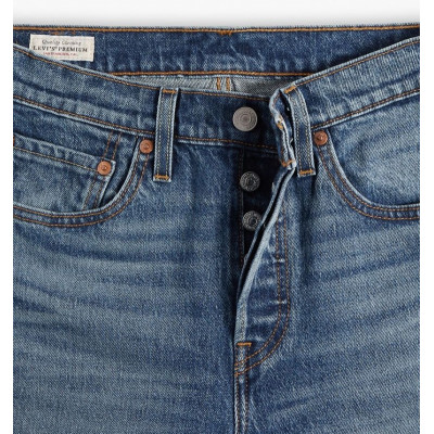 Pantalon Levis 501 Original Cropped Para Mujer 