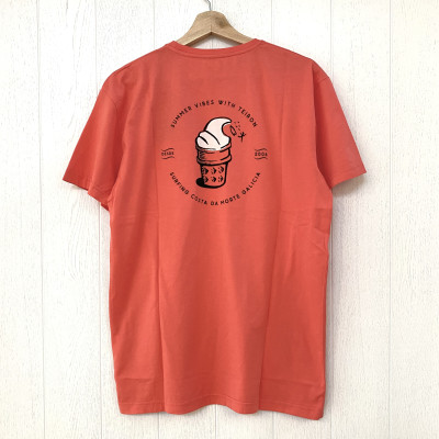 Camiseta Teiron Pocket Basic Helado Para Niños