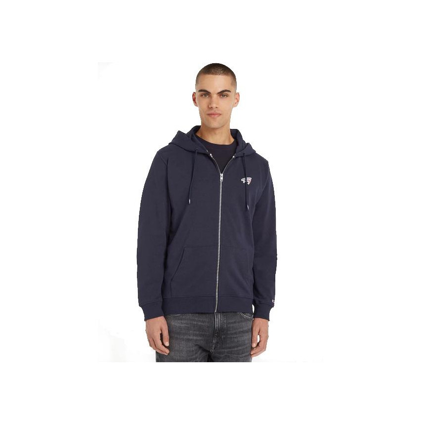 Sudadera Tommy Hilfiger Regular Zip Para Hombre 