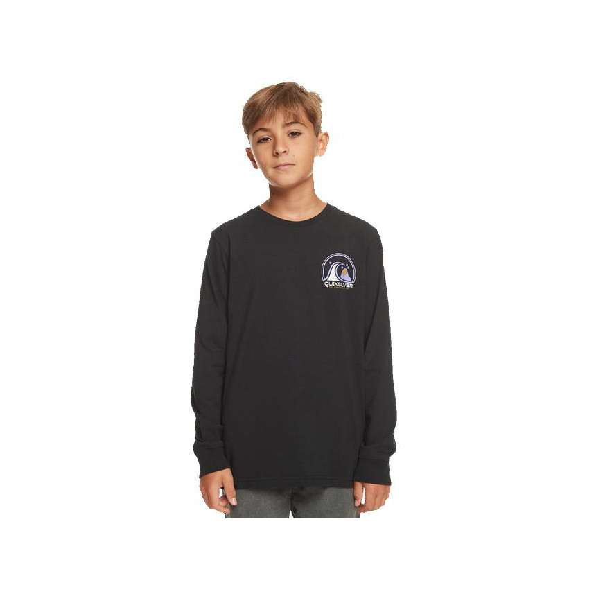 Camiseta Quiksilver Clean Circle Ls Para Niños