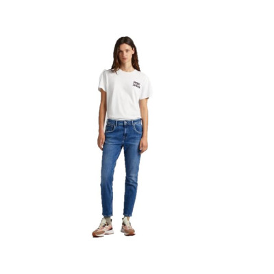 Pantalon Pepe Jeans Violet Fit Relaxed Para Mujer