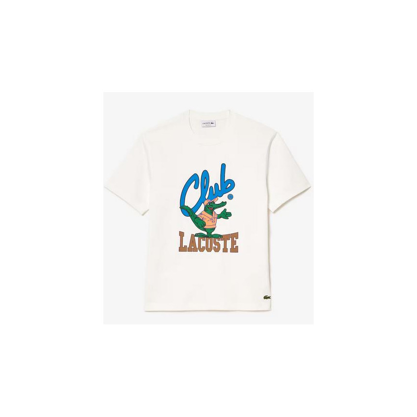 Camiseta Lacoste Relaxed Fit Para Hombre