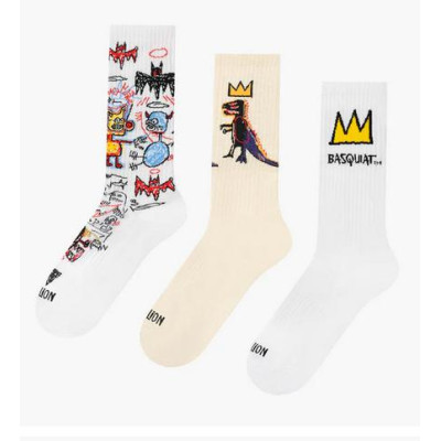 Calcetines Jimmy Lion Pack Basquiat Athletic 
