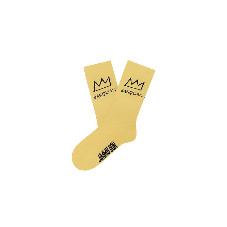 Calcetines Jimmy Lion Crown Yellow Unisex