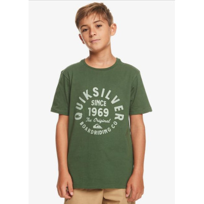Camiseta Circled Script Quiksilver  para Niño