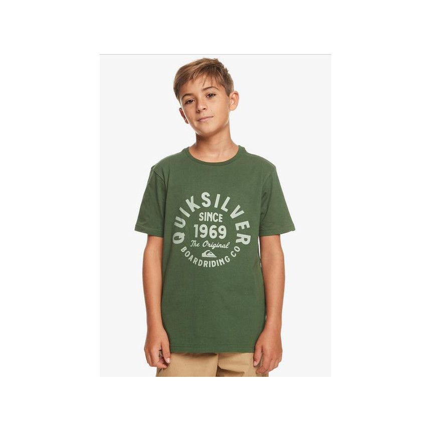 Camiseta Circled Script Quiksilver  para Niño