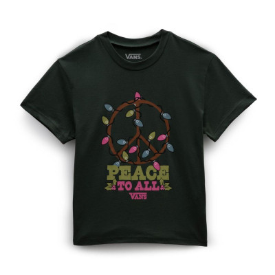 Camiseta Vans Peace Lit Crew Para Niña
