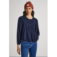 Blusa Waffle Algodón De Pepe Jeans Para Mujer