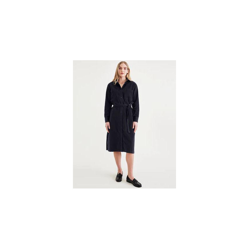 Vestido Dockers Midi Dress Navy Blazer Para Mujer