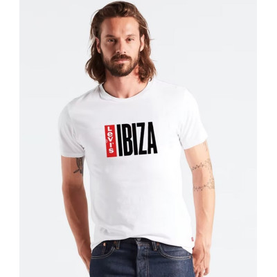 Camiseta Levis Destino Ibiza Para Hombre 