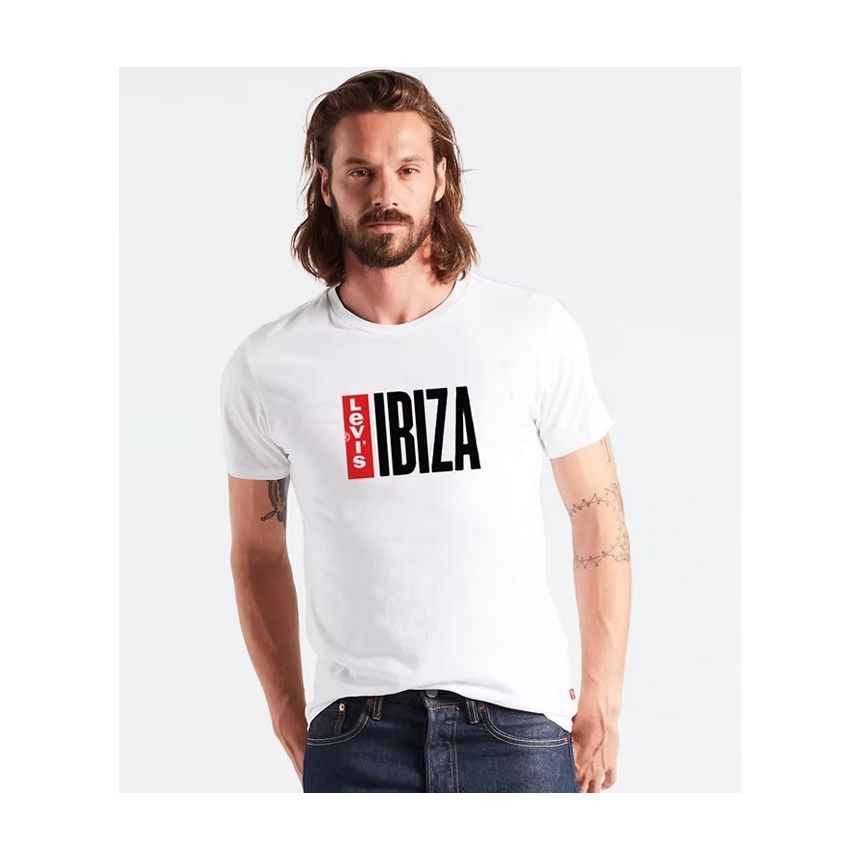 Camiseta Levis Destino Ibiza Para Hombre 