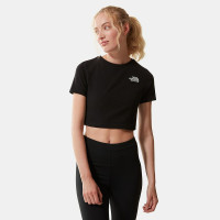 Camiseta The North Face Cropp Simple Para Mujer