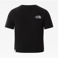 Camiseta The North Face Cropp Simple Para Mujer