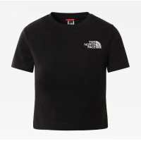 Camiseta The North Face Cropp Simple Para Mujer