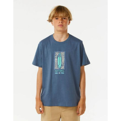 Camiseta Rip Curl Lost Islands Para Niños