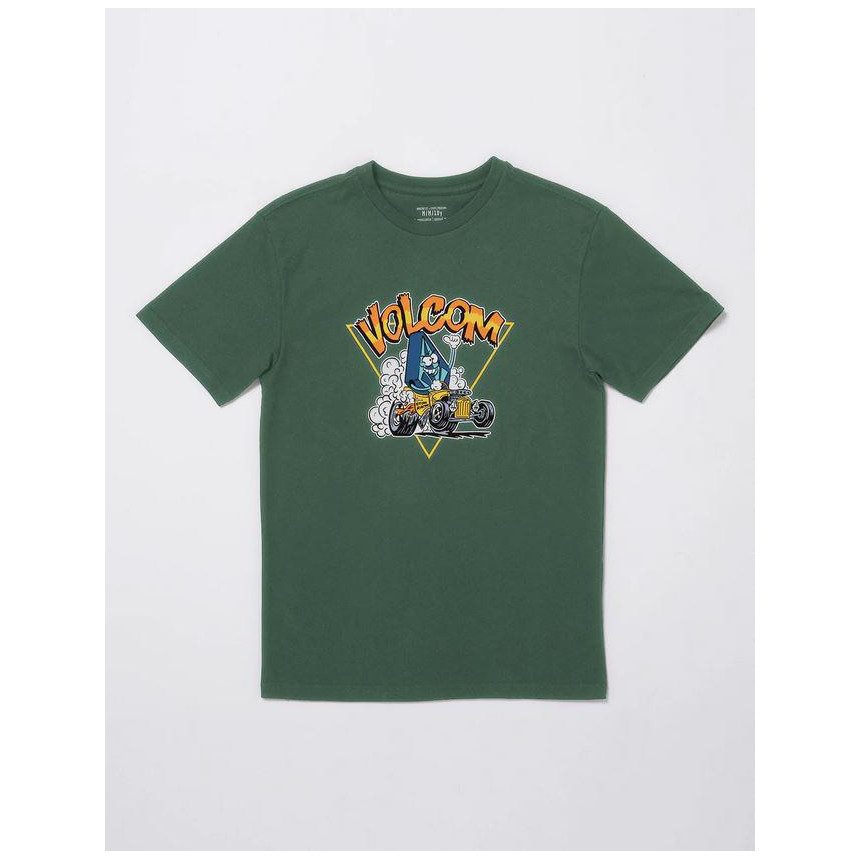 Camiseta Volcom Hot Rodder Para Niño