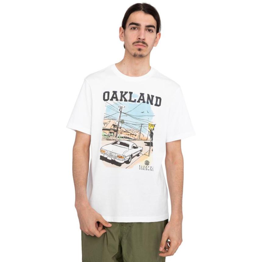 Camiseta Element Oakland Worldwide Para Hombre 