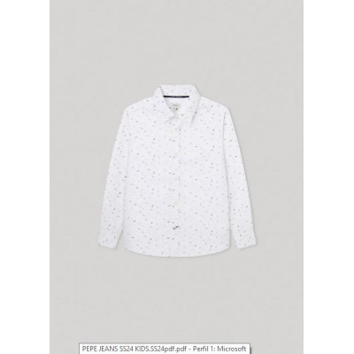 Camisa Pepe Jeans James Para Niños