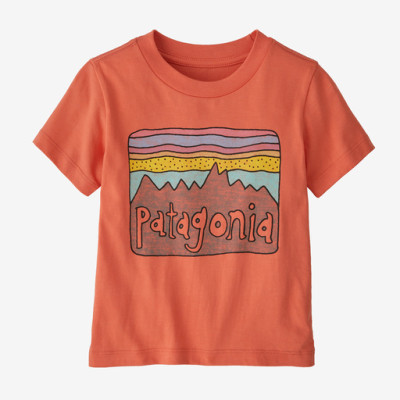 Camiseta Patagonia Fitz Roy Skies Para Bebé