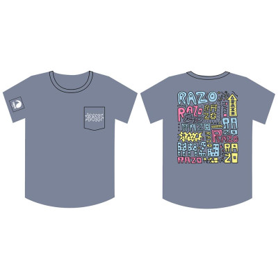 Camiseta Teiron Pocket Lettering Razo Para Niños