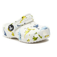 Crocs Classic Character Print Dinosaur Para Niños