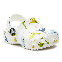 Crocs Classic Character Print Dinosaur Para Niños
