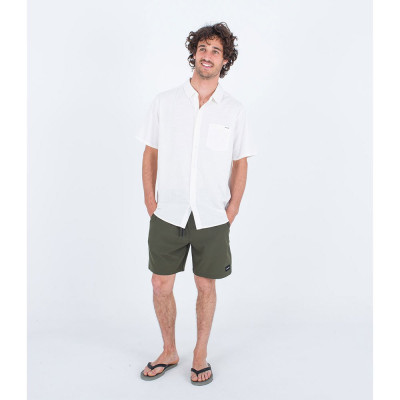 Camisa Hurley One & Only Stretch Para Hombre 