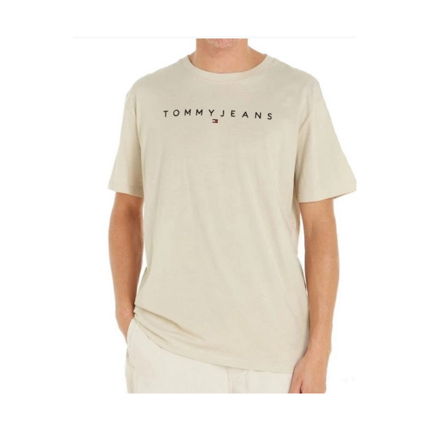 Camiseta Tommy Hilfiger Linear Logo Para Hombre 