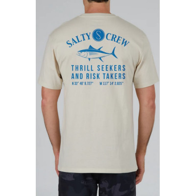 Camiseta Salty Crew Blue Markets Para Hombre 