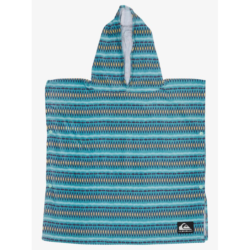 Poncho Quiksilver Hoody Towel Para Niños 