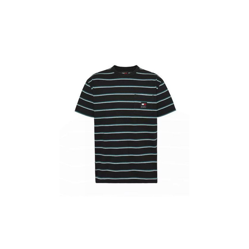 Camiseta Tommy Hilfiger Easy Stripe Para Hombre 