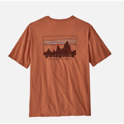 Camiseta Patagonia Skyline Para Hombre 