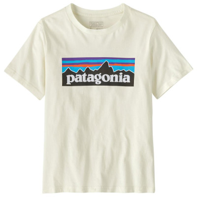 Camiseta Patagonia P-6 Logo Para Niños 