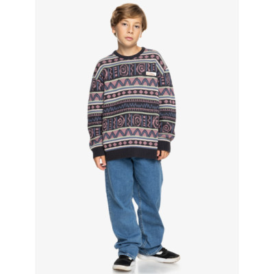 Jersey Quiksilver Purple Vision Para Niños 