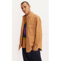 Camisa Levis Skate L/S Woven Brown Para Hombre