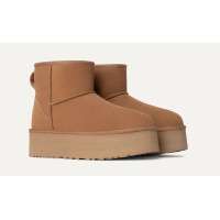 Botas UGG Con Plataforma Classic Mini Para Mujer