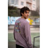 Camiseta Manga Larga Teiron Lettering Razo Unisex