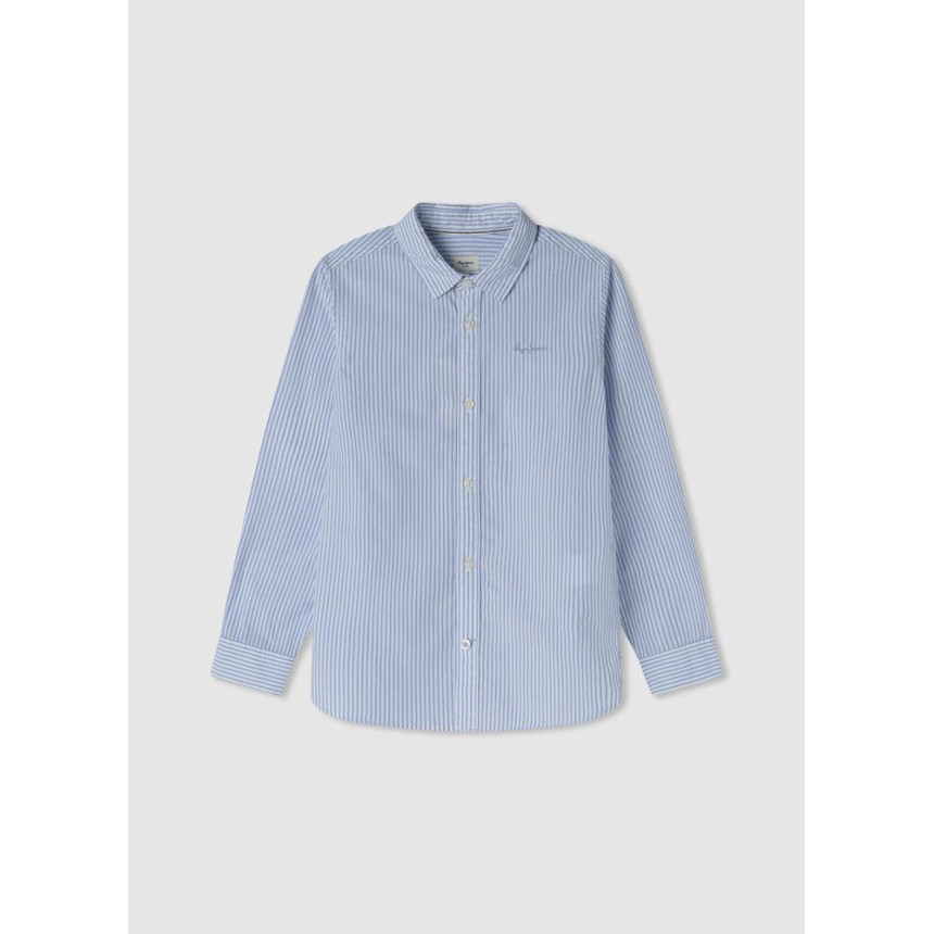 Camisa Pepe Jeans Logo Bordado Para Niños 
